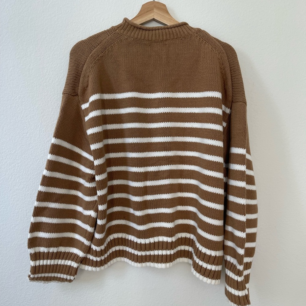 J.Crew Striped Rollneck Sweater - Picture 3 of 10